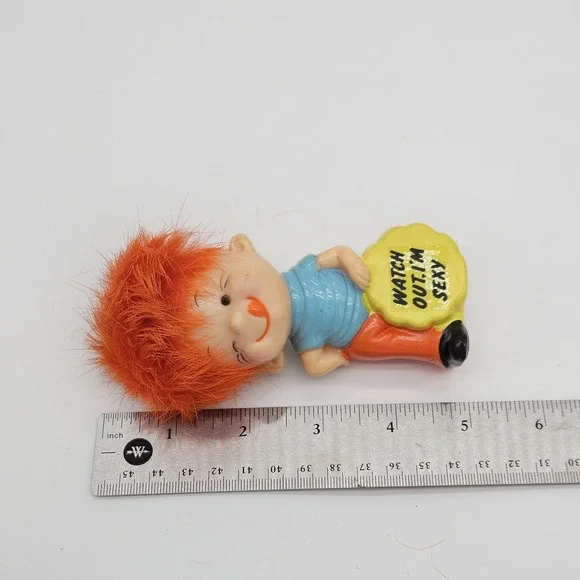 Vintage 1970's It's The Berries - Watch Out, I'm Sexy Figurine - Picture 8 of 8